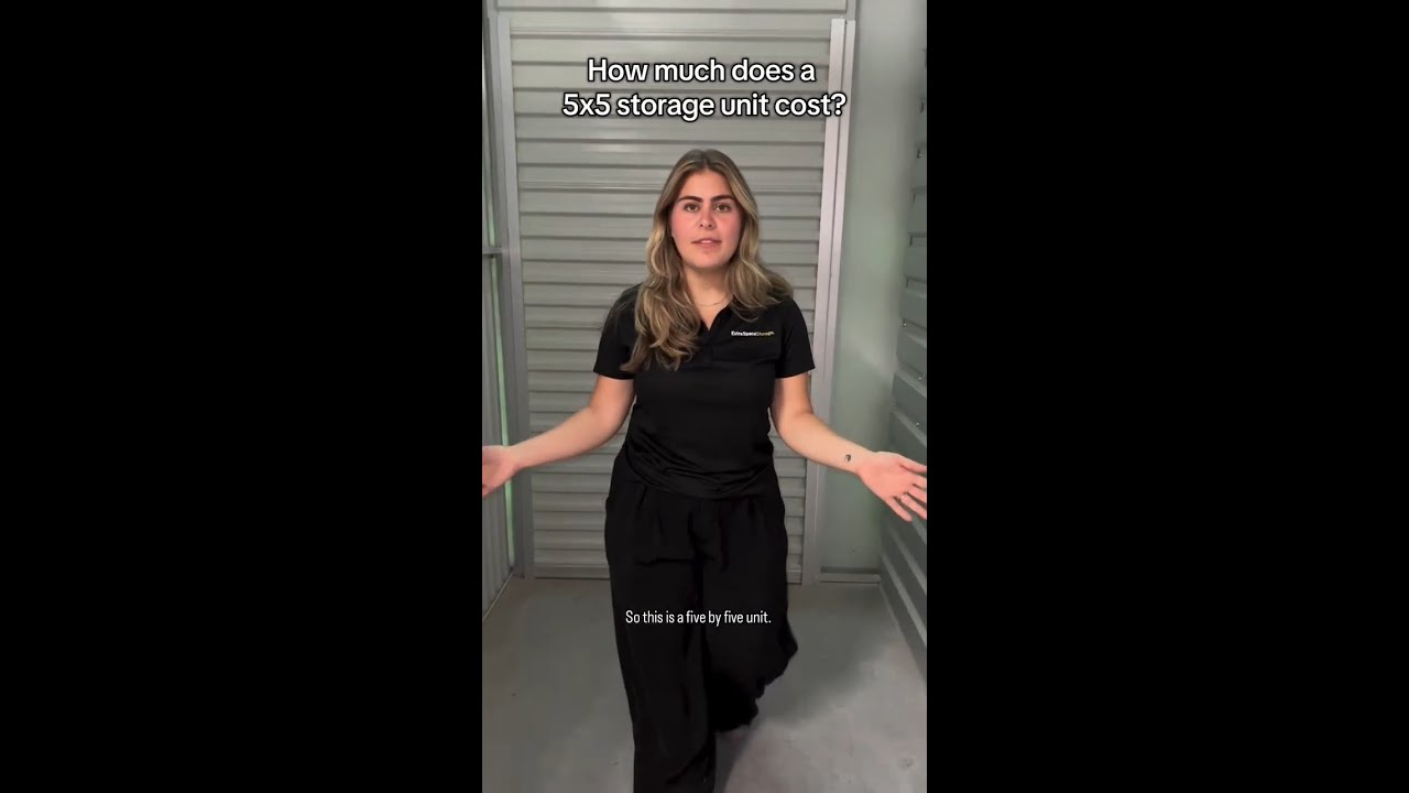 How much does it cost to rent a 5x5 storage unit? 📦 | Extra Space Storage
