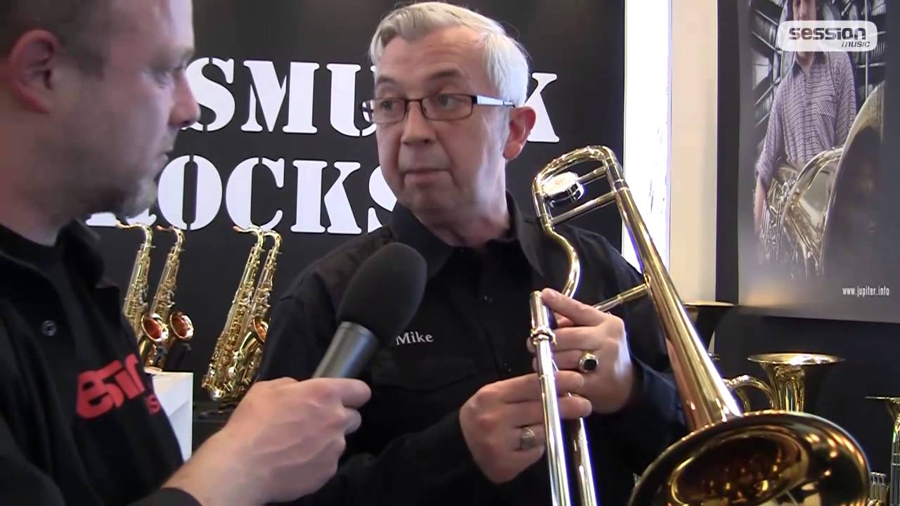 Musikmesse 2013 - Jupiter Posaunen Ergonomic Serie