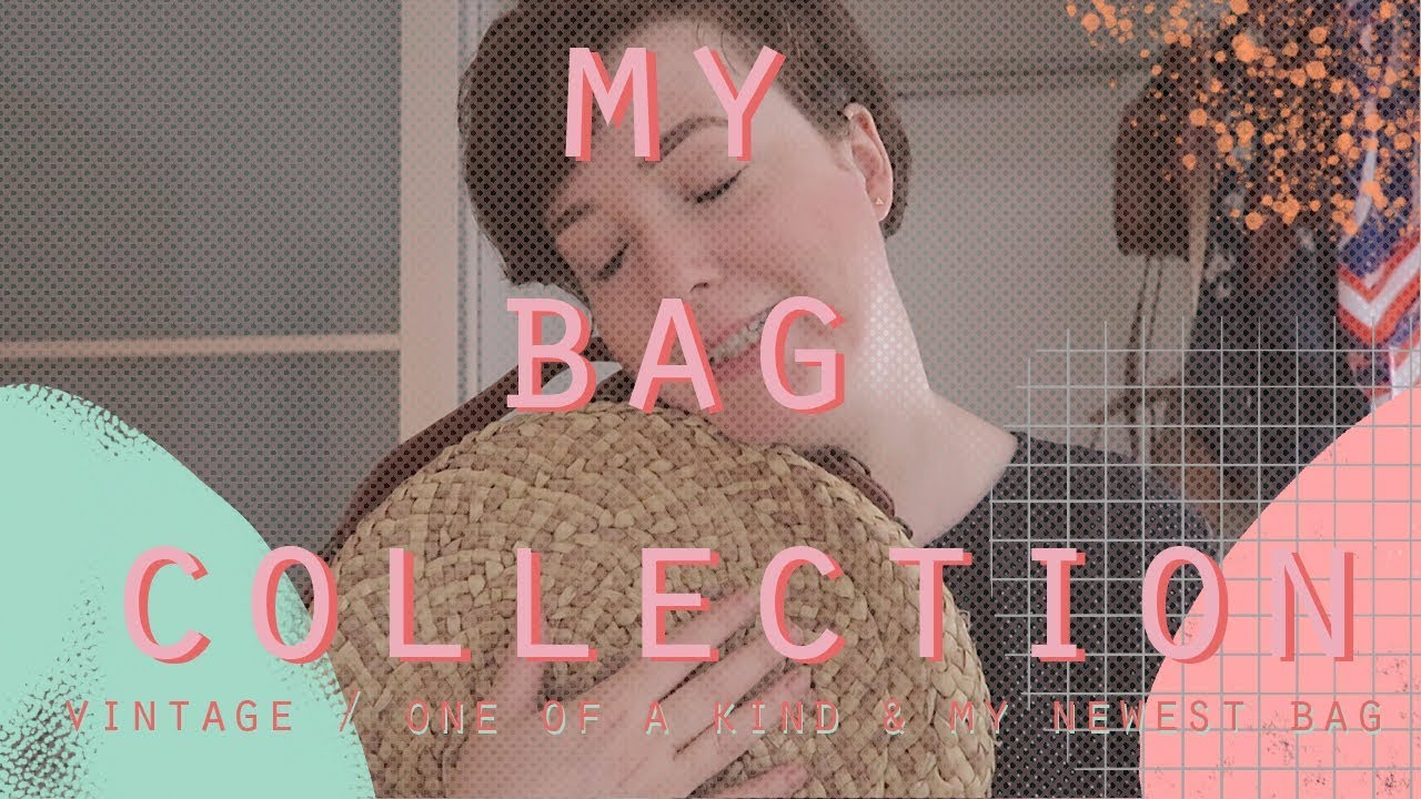 My bag collection- VINTAGE gems and other weird bags