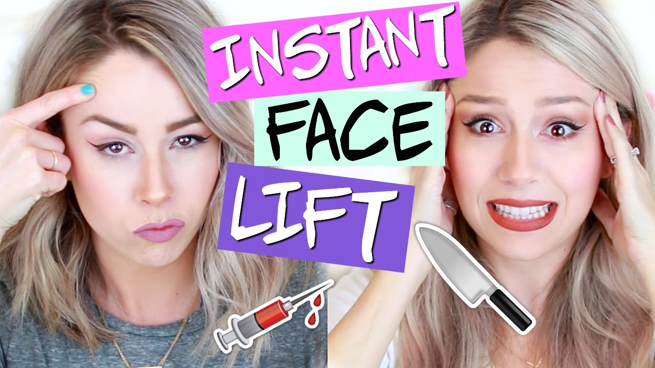 Trying Girl Products | Instant PLASTIC SURGERY!?