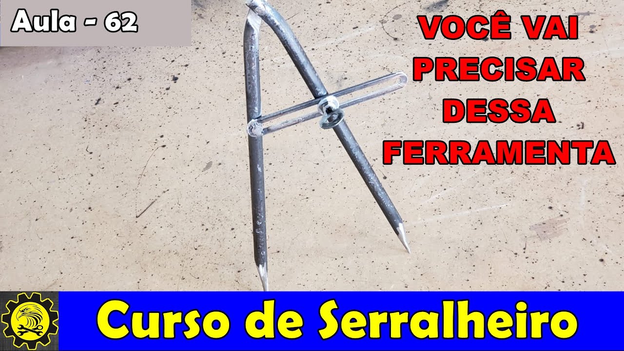 Curso de Serralheiro 62 - Aprenda Fazer Essa Ferramenta