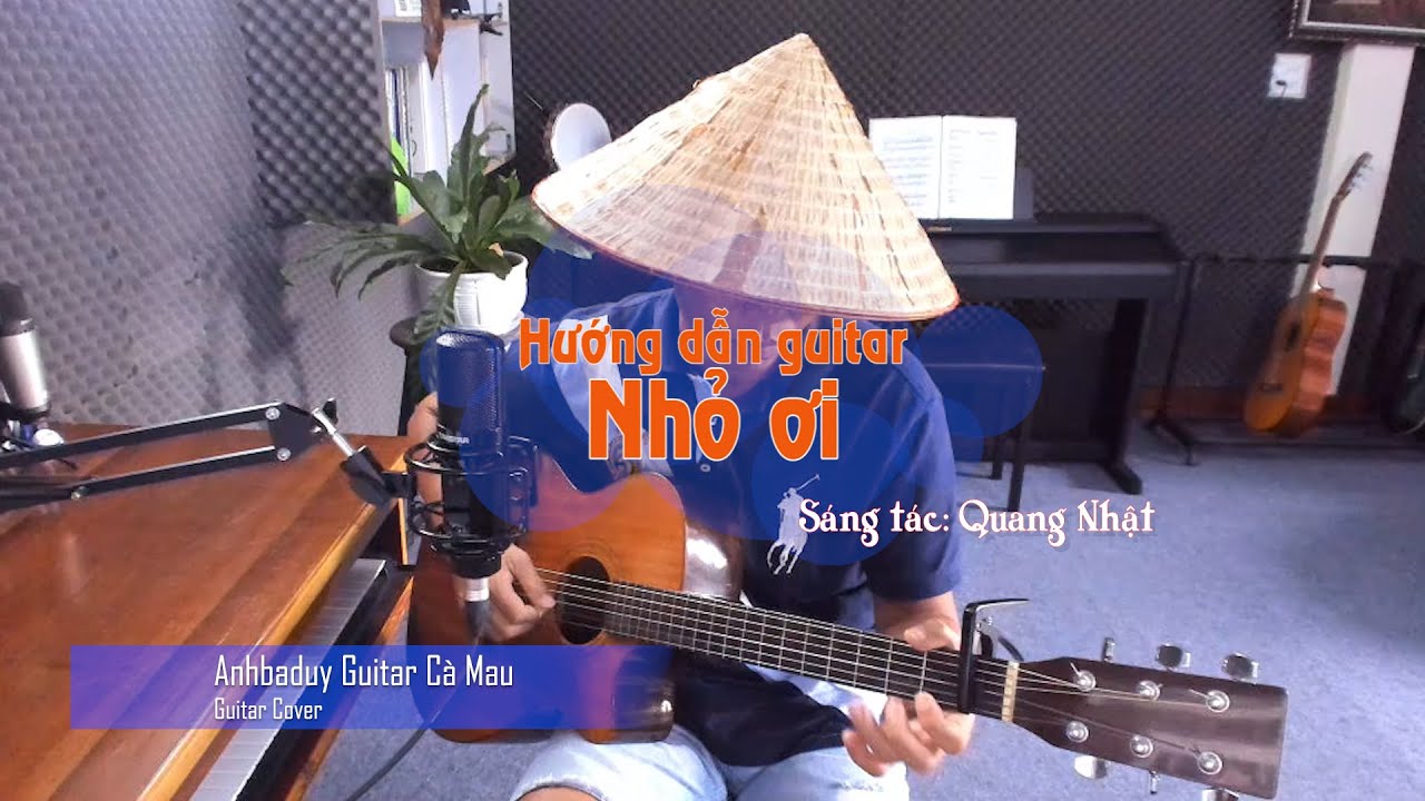Hướng dẫn đệm guitar | Nhỏ ơi | Anhbaduy Guitar - Cà Mau
