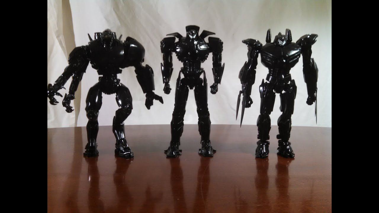 NECA SDCC Pacific Rim End Titles Jeager Set Review
