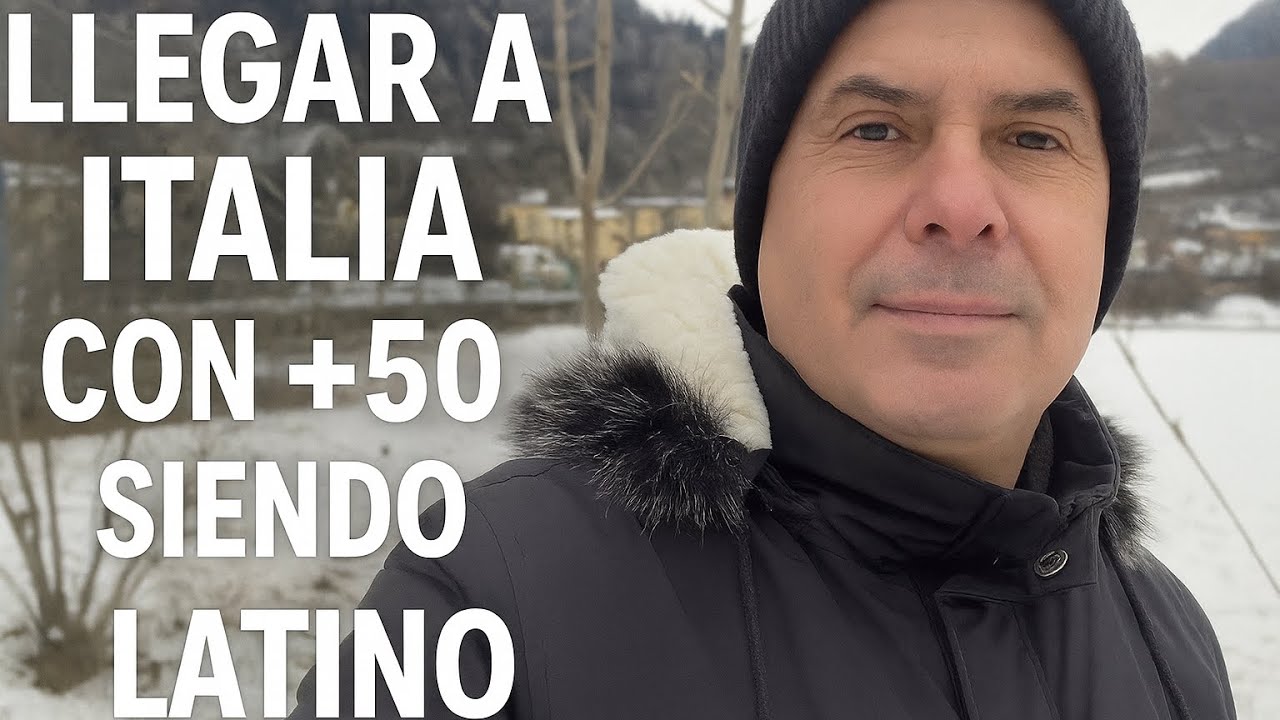 Llegar a Italia con + 50 años siendo latino . Mi realidad 