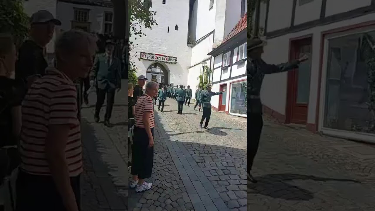 Schützenfest Arnsberg 2025 - Abmarsch von der Schlossruine
