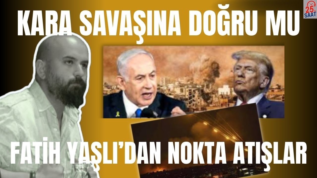 KARADAN DA GİRECEKLER Mİ? CIA VE MOSSAD'IN TUZAĞI FATİH YAŞLI'DAN NOKTA ATIŞI TESPİTLER #iran #abd