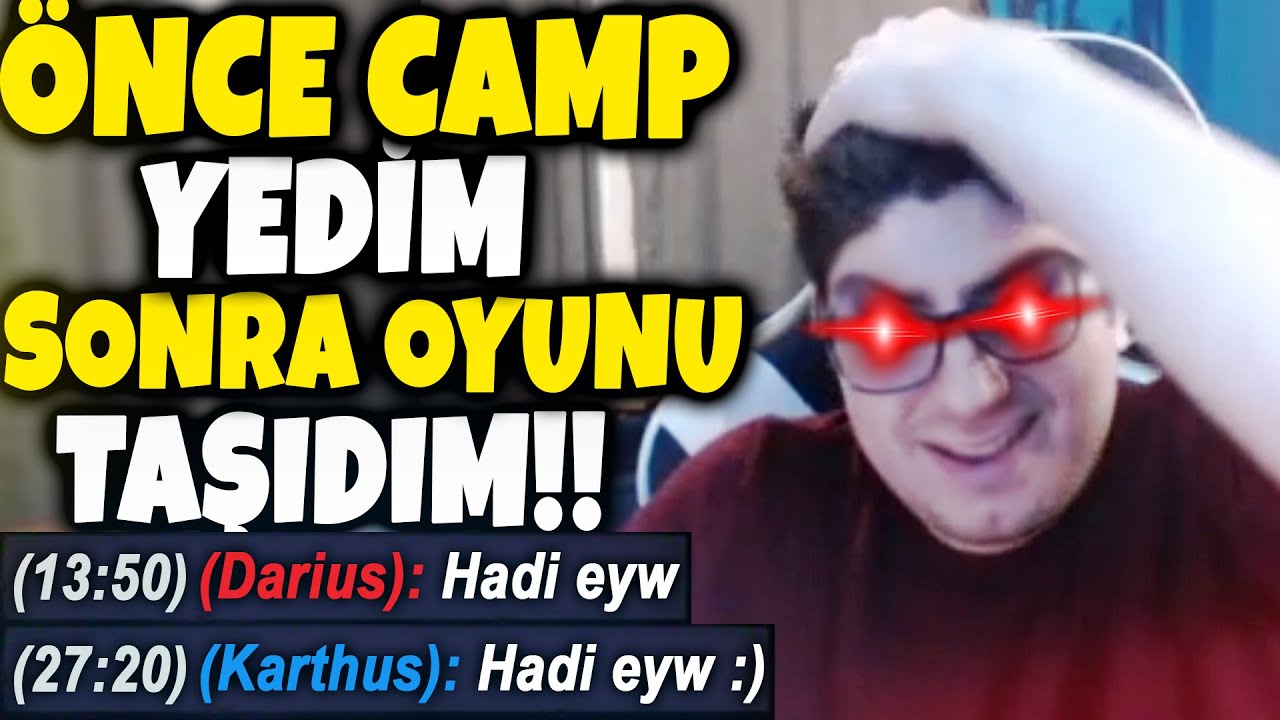 ÖNCE CAMP YEDİM SONRA OYUNU TAŞIDIM !!! | KARTHUS MİD ÇOK GÜÇLÜ !!! | Apophis