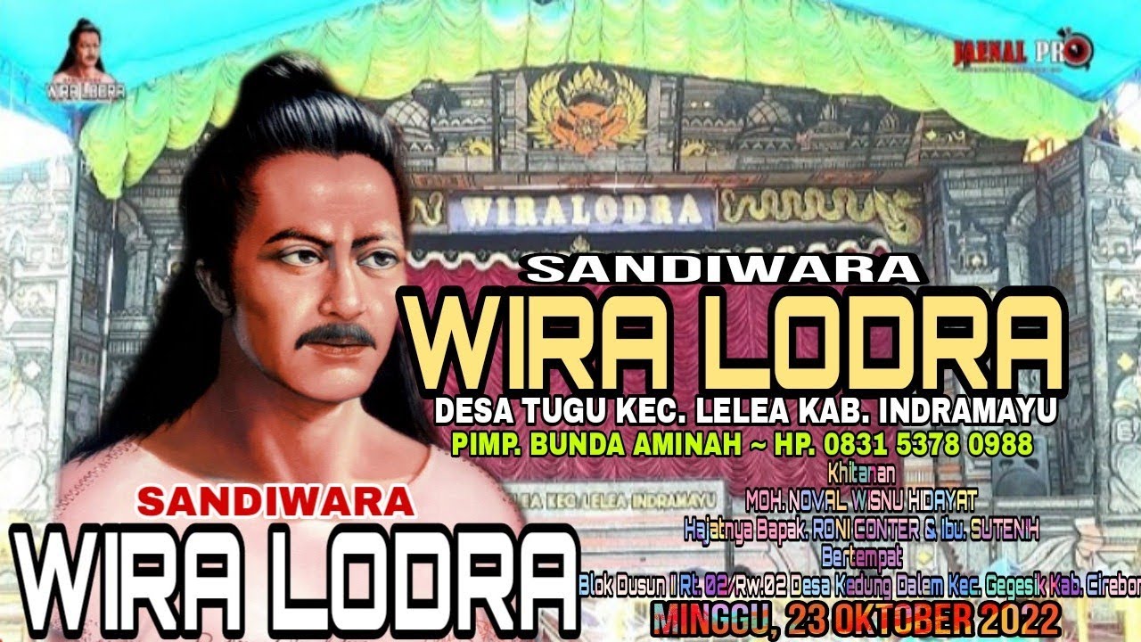 🔴LIVE STREAMING PAGELARAN SANDIWARA WIRA LODRA | DESA KEDUNGDALEM | MINGGU, 23 OKTOBER 2022 #MALAM