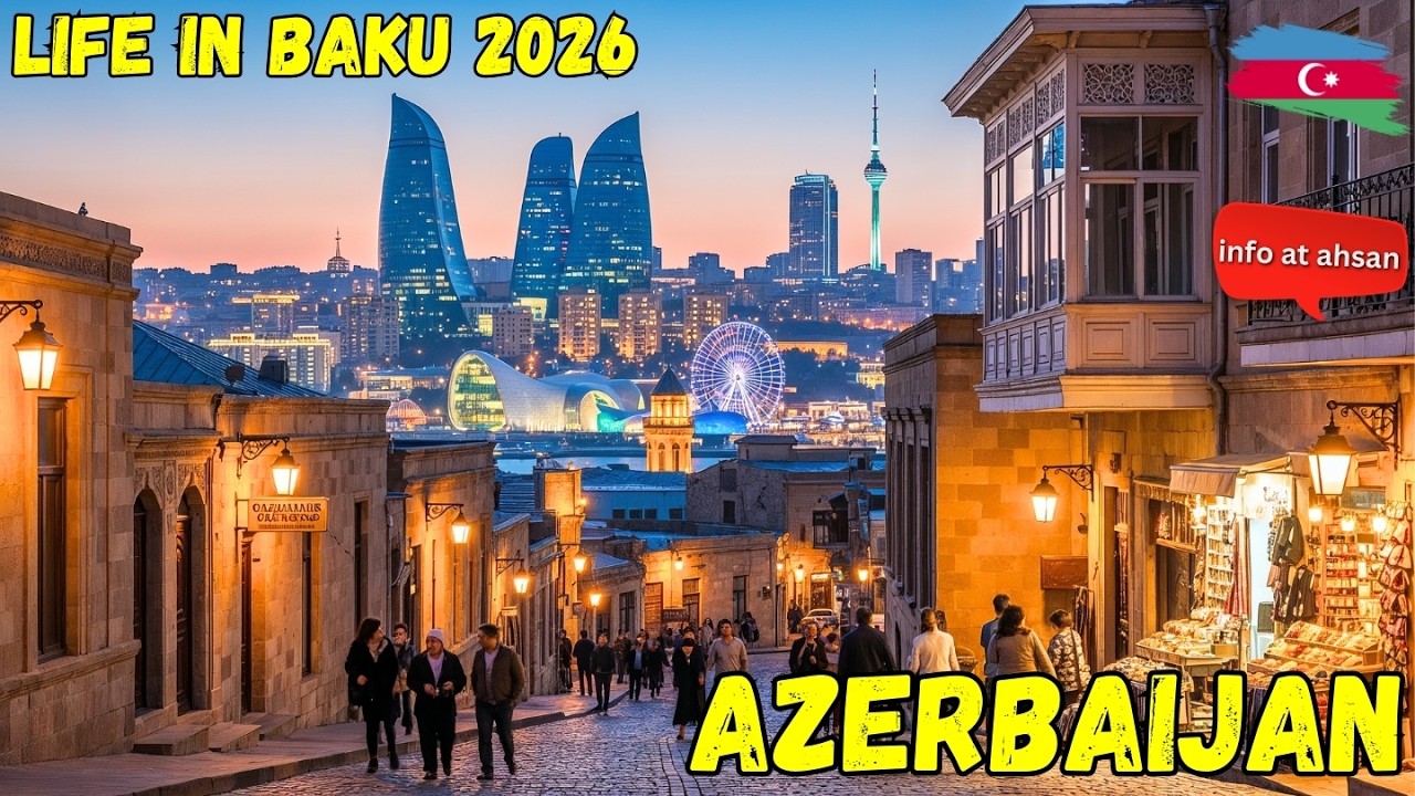 Azerbaijan Travel vlog 2.0 | Amazing Facts about Azerbaijan in Urdu/Hindi
