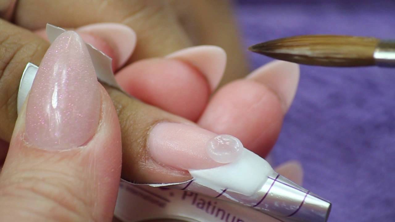 NSI Nails: Reverse French on a Form