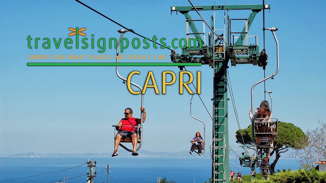 Capri: Live from the Monte Solaro Chair Lift!