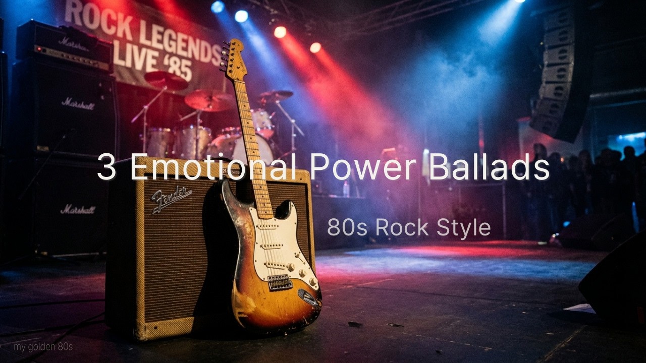 3 Heartbreaking Power Ballads in the Style of the 1980s