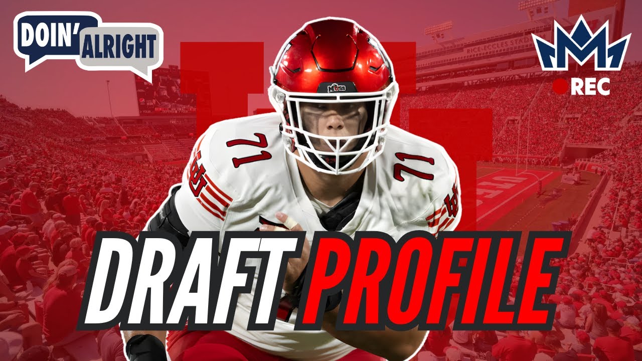 Caleb Lomu | Tackle | Utah &ndash; VOCH LOMBARDI & BRYAN BROADDUS DRAFT PROFILE 👑
