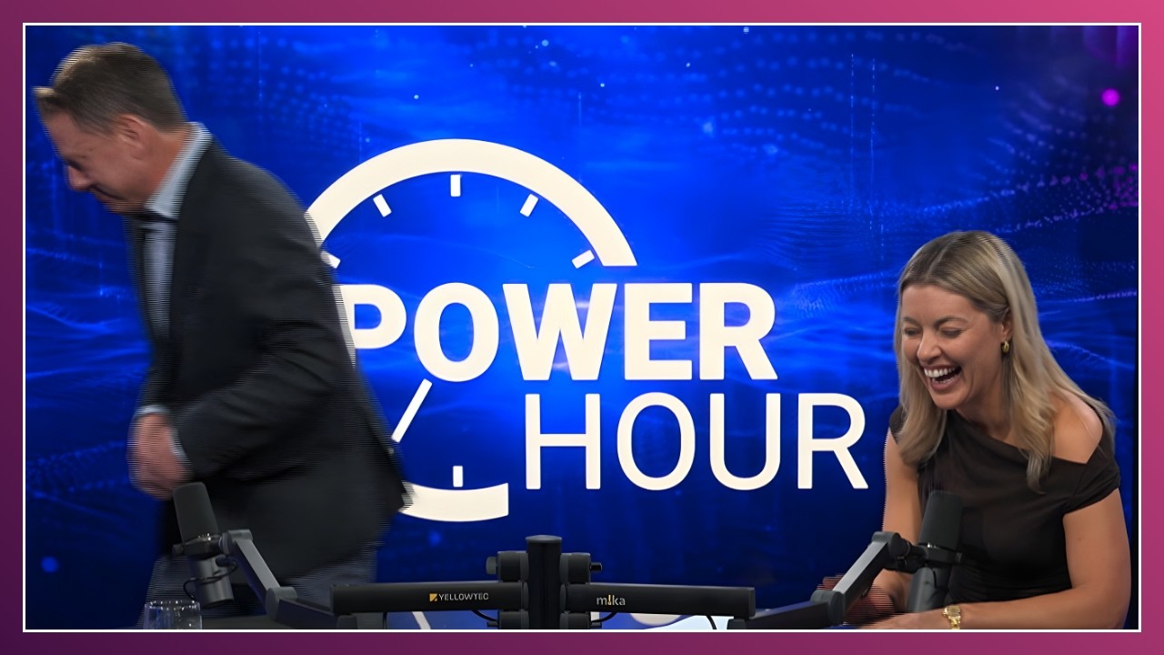 TV host bursts out laughing as guest storms off over Kamala Harris