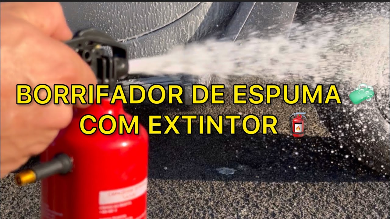 Transforme um Extintor 🧯 velho em uma ferramenta muito útil