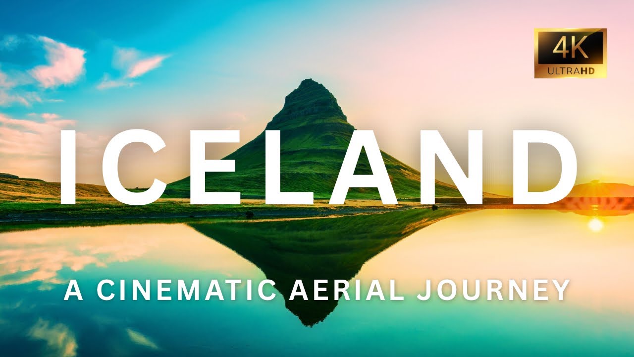 Iceland in 4k | A Cinematic Aerial Journey