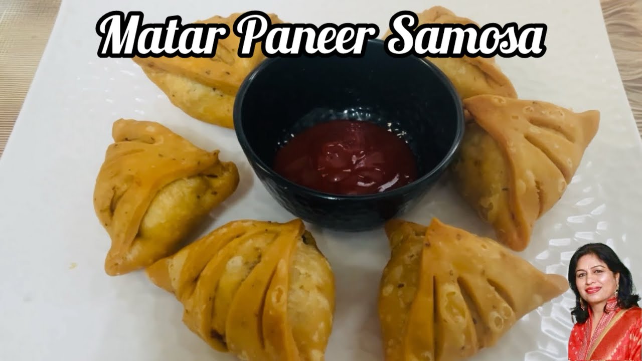 कुरकुरे मटर पनीर समोसा | Crispy Matar Paneer Samosa Recipe | Perfect Tea Time Snack