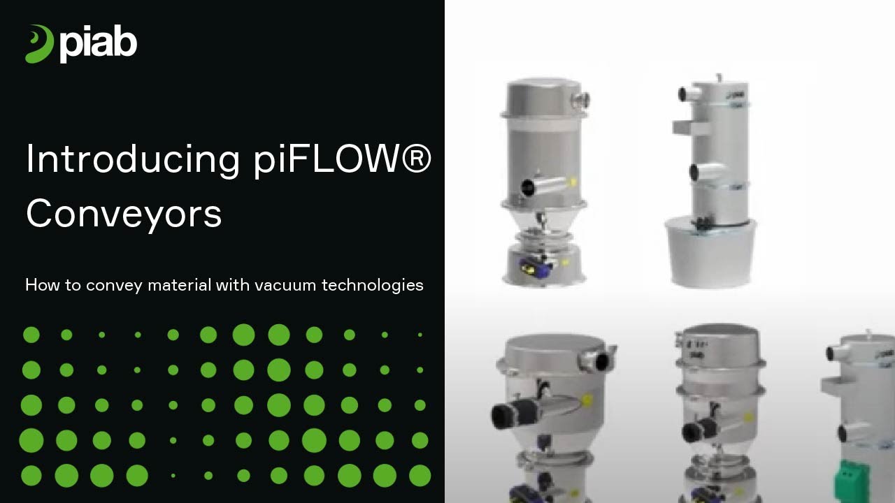 piFLOW® how to convey material with vacuum in the industries