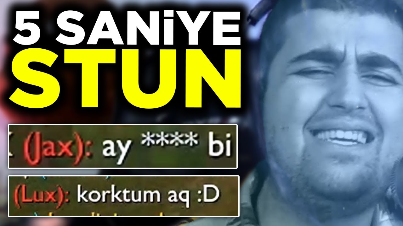 LOL'DE NASIL 5 SANİYE STUN ATILIR? RAKİBİ DONDUR!!