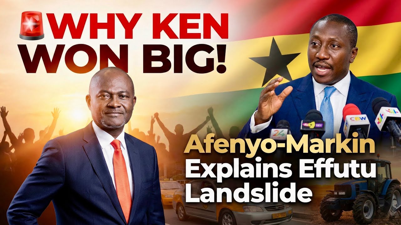 🚨🇬🇭 СРОЧНО | Афеньо-Маркин объясняет убедительную победу Кена Охене Агьяпонга в Эффуту