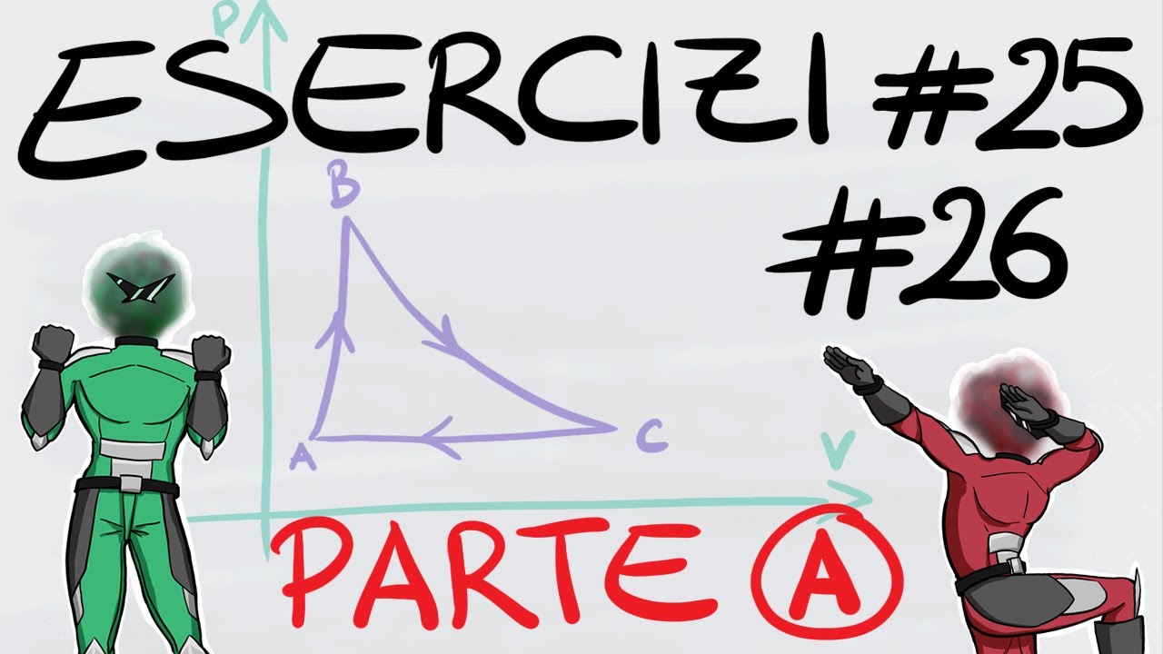 FISICA Esercizi #25-26 A- PRIMO PRINCIPIO DELLA TERMODINAMICA, EQUAZIONE DI STATO, TRASFORMAZIONI