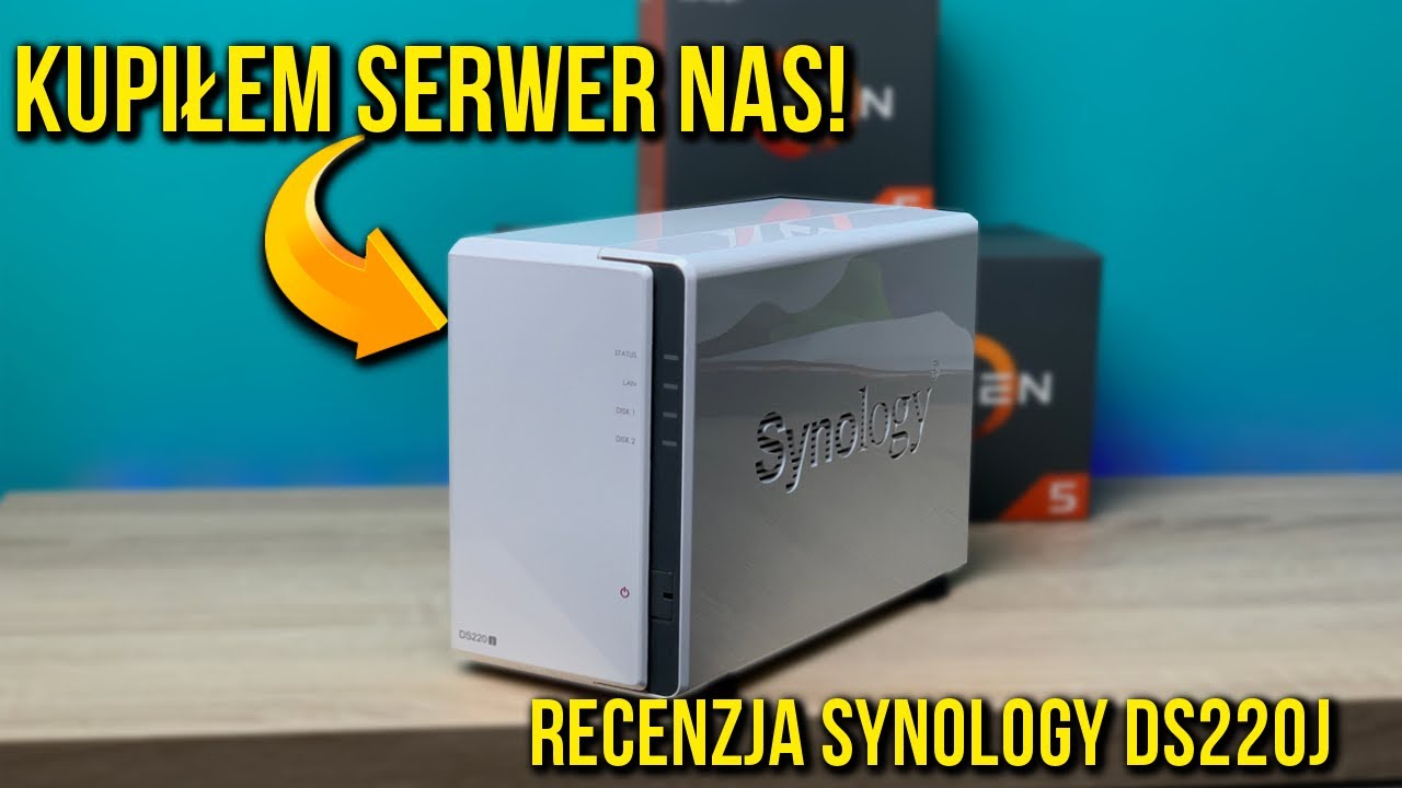 😎 KUPIŁEM SERWER NAS! 🔥 | RECENZJA SYNOLOGY DS220j