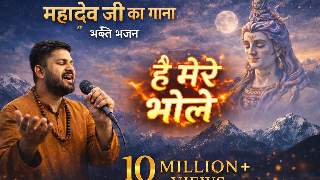 है मेरे भोले 🙏 | Mahadev Bhajan 2026 | Shiv Bhakti Song | Latest Shiv Bhajan | Hit Song | #song #1 