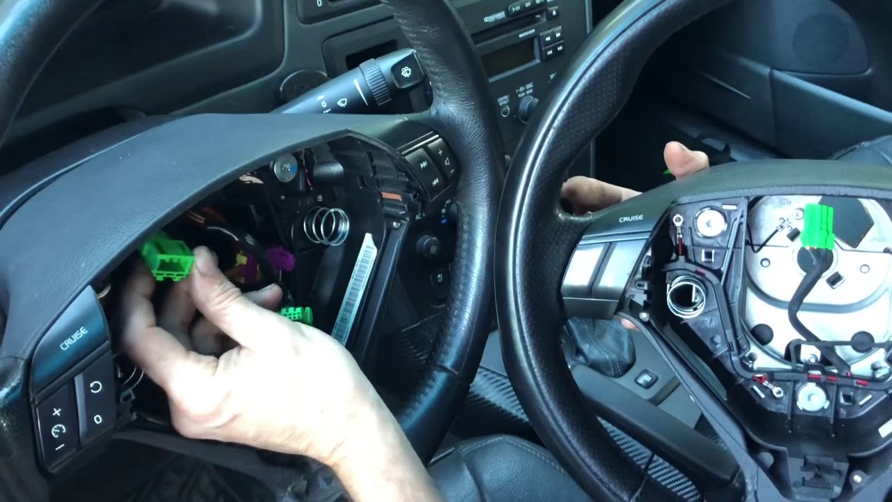 Обновление рулевого колеса Volvo S60