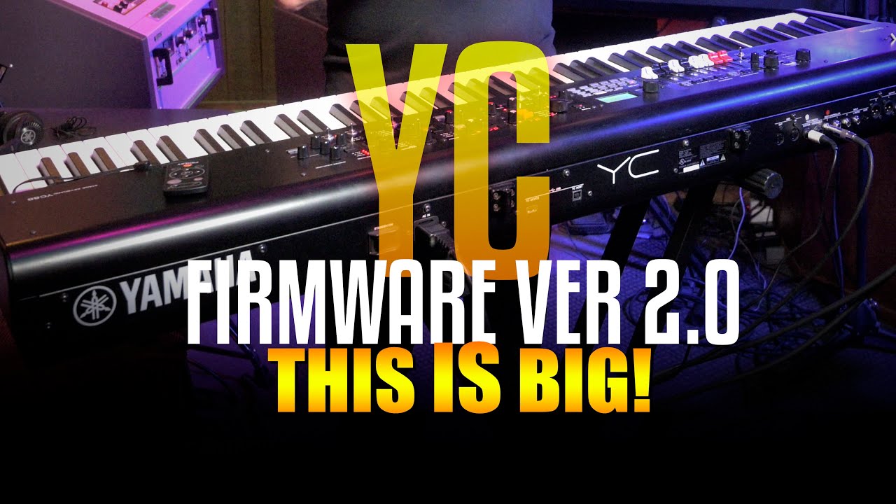 Yamaha YC получила огромное обновление! Новые звуки, новые функции.