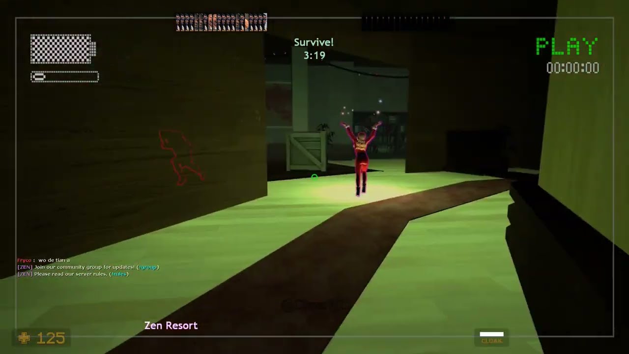 (ZR Shenanigan) Last jolly of Team Fortress 2 at Slender Fortress 2 server in year of 2025