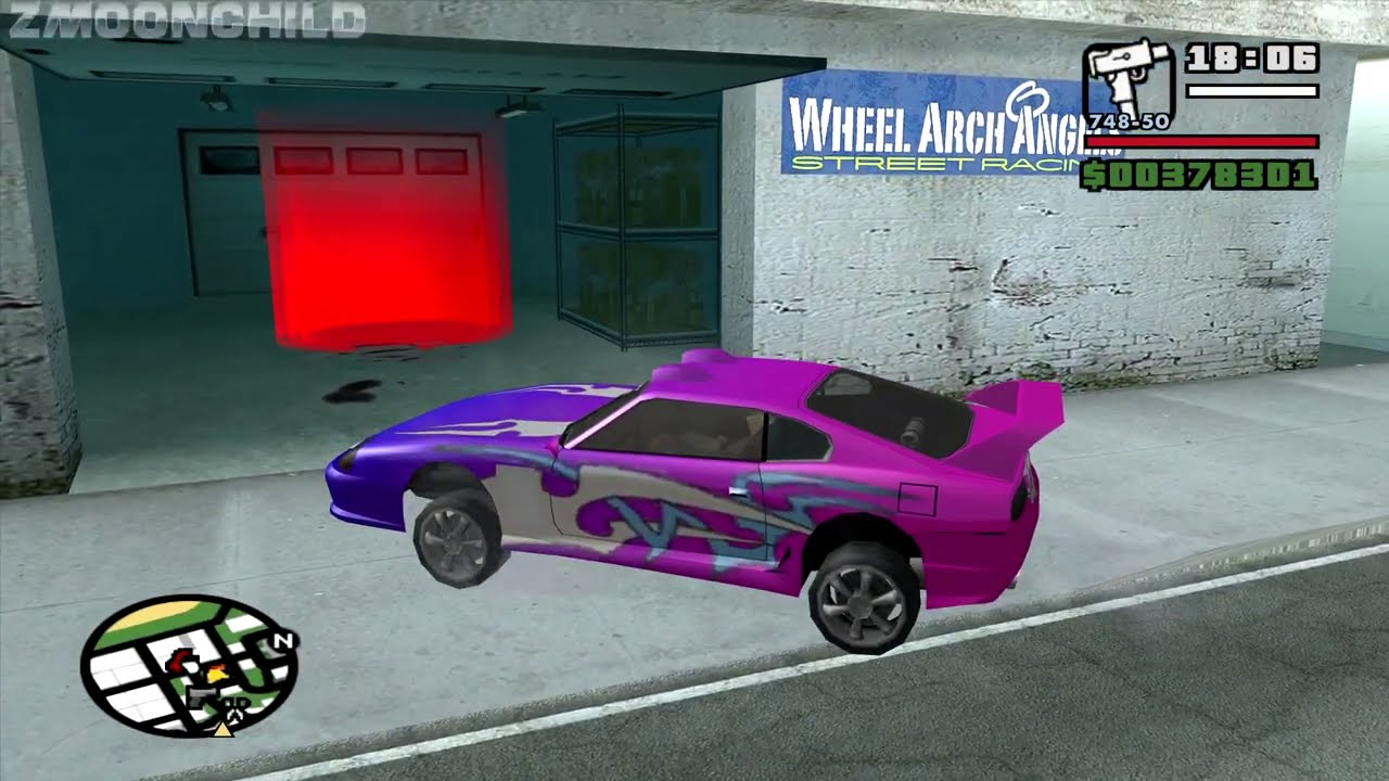 Chain Game Wear A Mask — GTA San Andreas — Customs Fast Track — Steal Cars, миссия 3