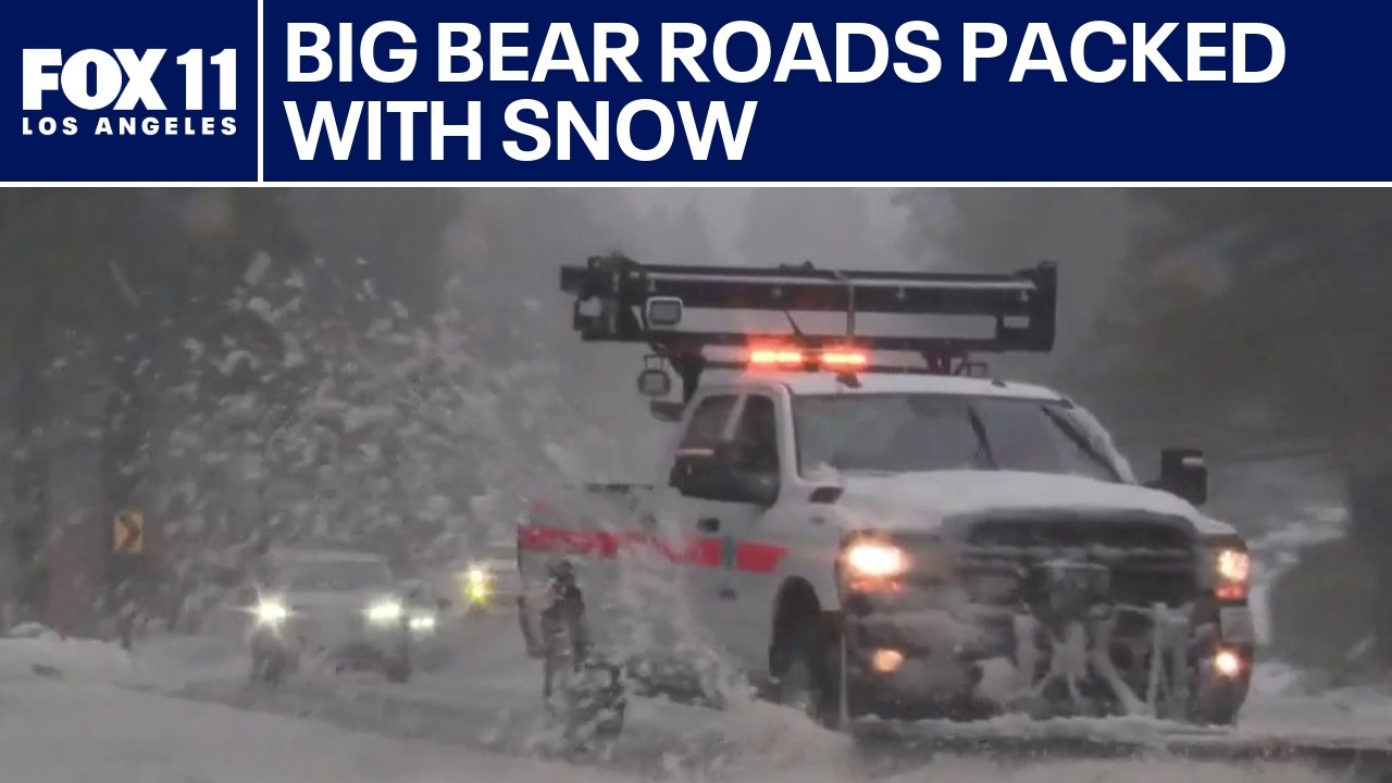 Heavy snow impacting driving conditions in local mountains