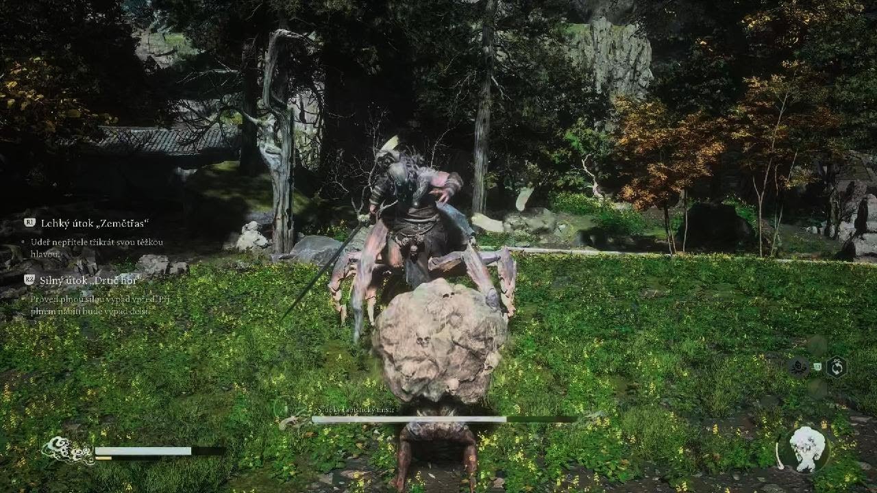 Black Myth: Wukong_Pavouk Lukáš boss fight