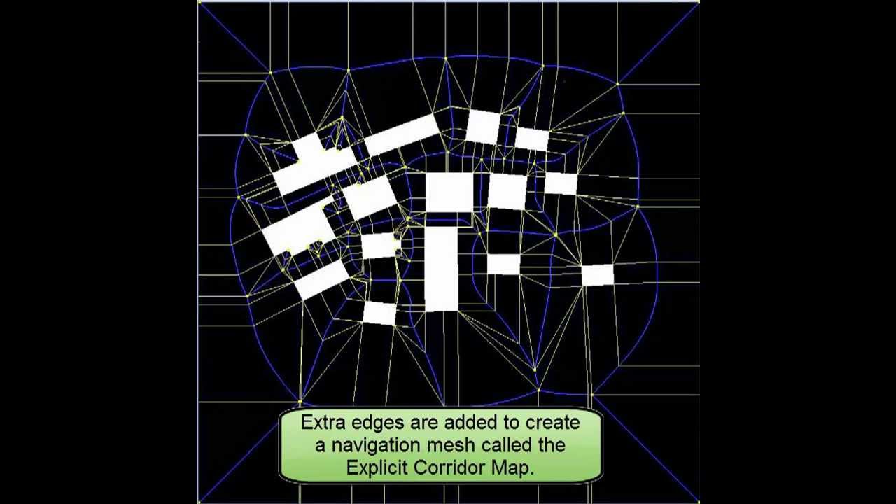 A navigation mesh for dynamic environments
