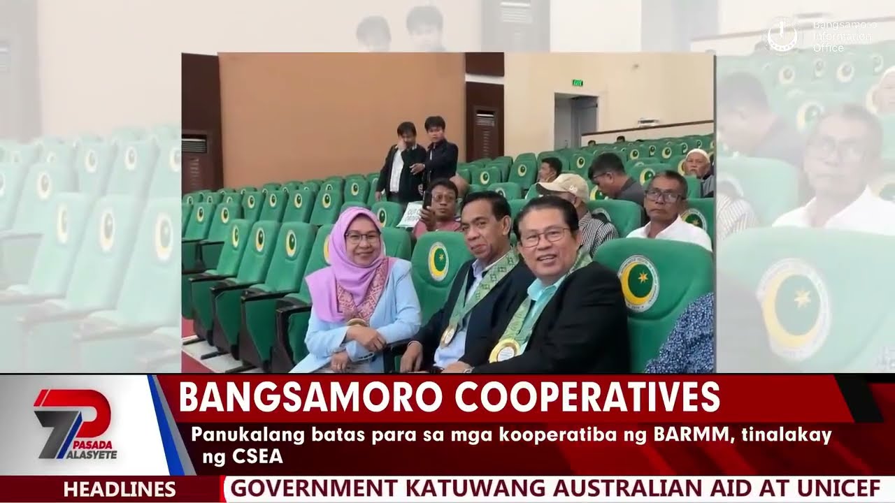 BARMM Updates: Social Protection Plan, Coop Bill Discussion, at Weather Forecast ng Rehiyon