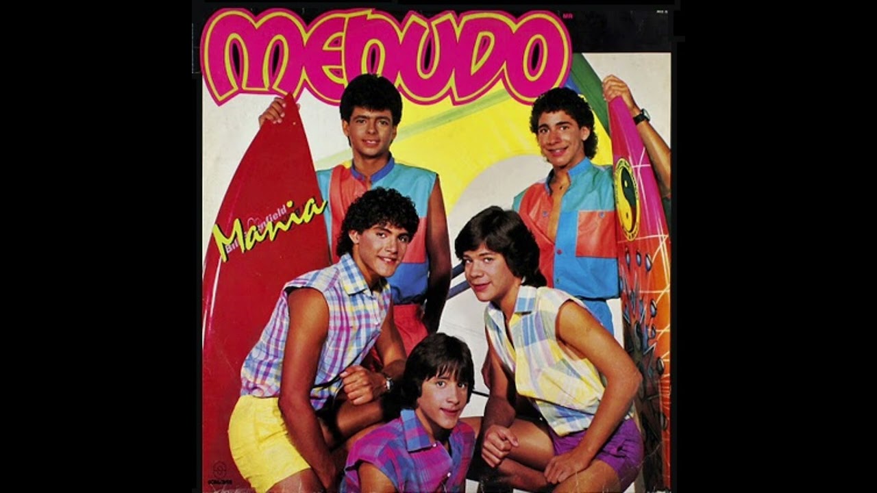 LP MENUDO MANIA. RESTAURADO
