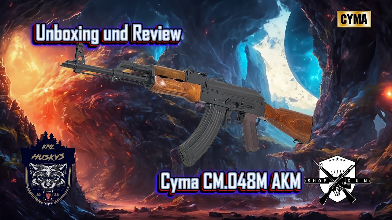 Cyma AKMN CM.048M S-AEG #TEAMKMLHUSKYS #softair @shopgun9490
