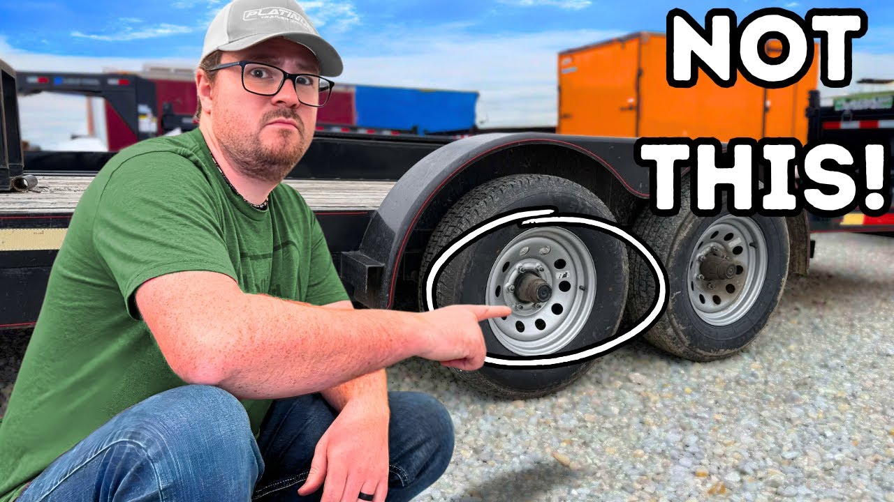 Посмотрите это, прежде чем покупать подержанный прицеп!