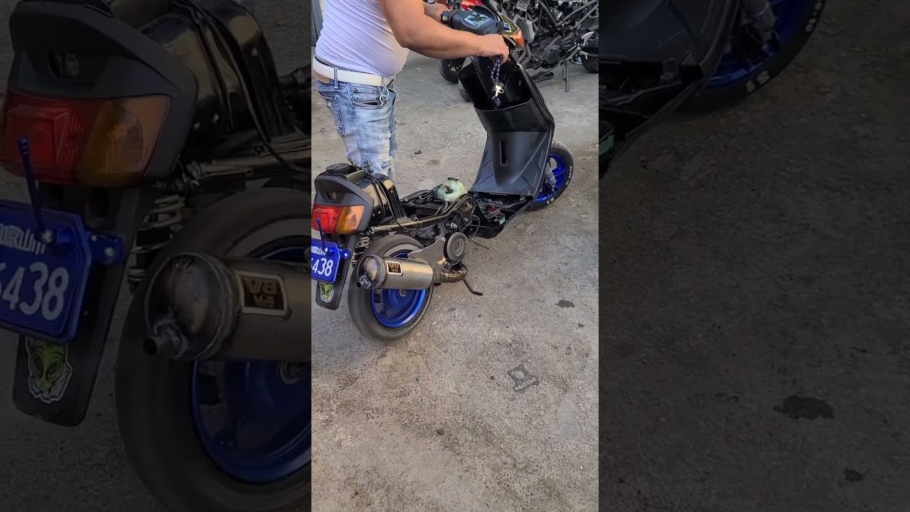 Yamaha jog 50cc racing power #eoyinspo24 #motorcycle #maximorpm #bajon #drag #arrancada #alcorte