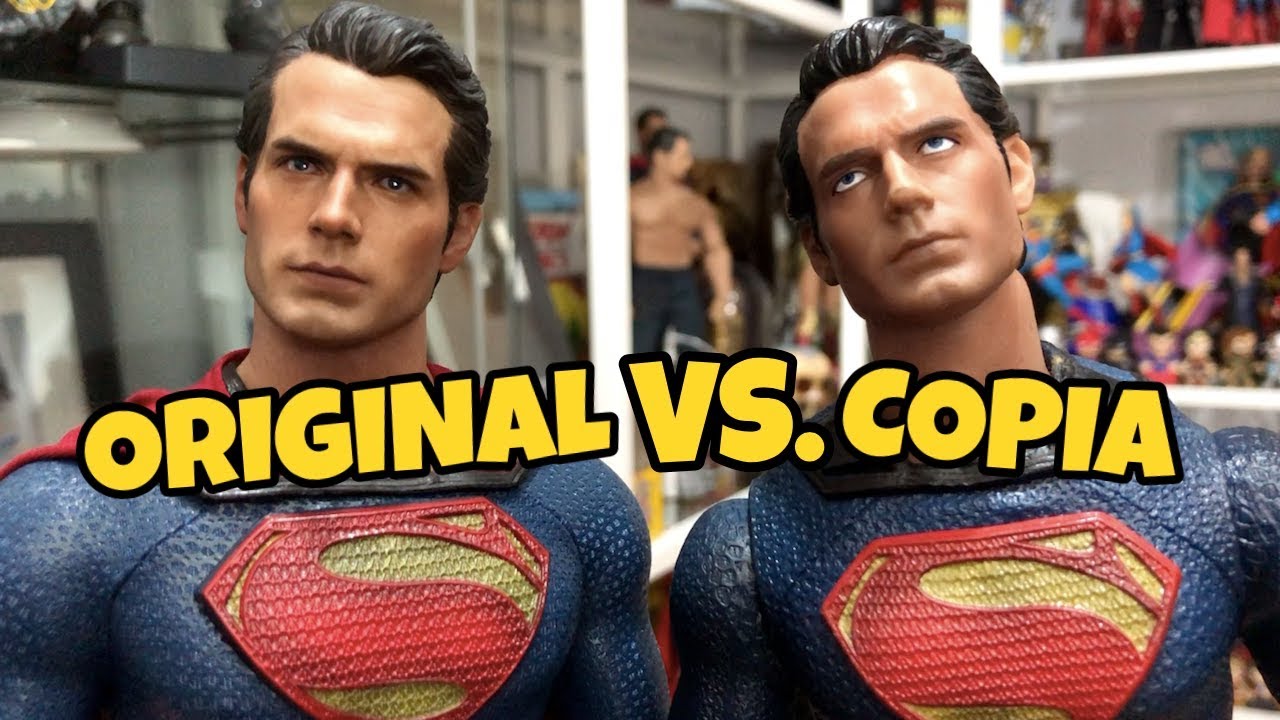 Compro una IMITACIÓN de la HOT TOYS de Superman y recibo ESTO