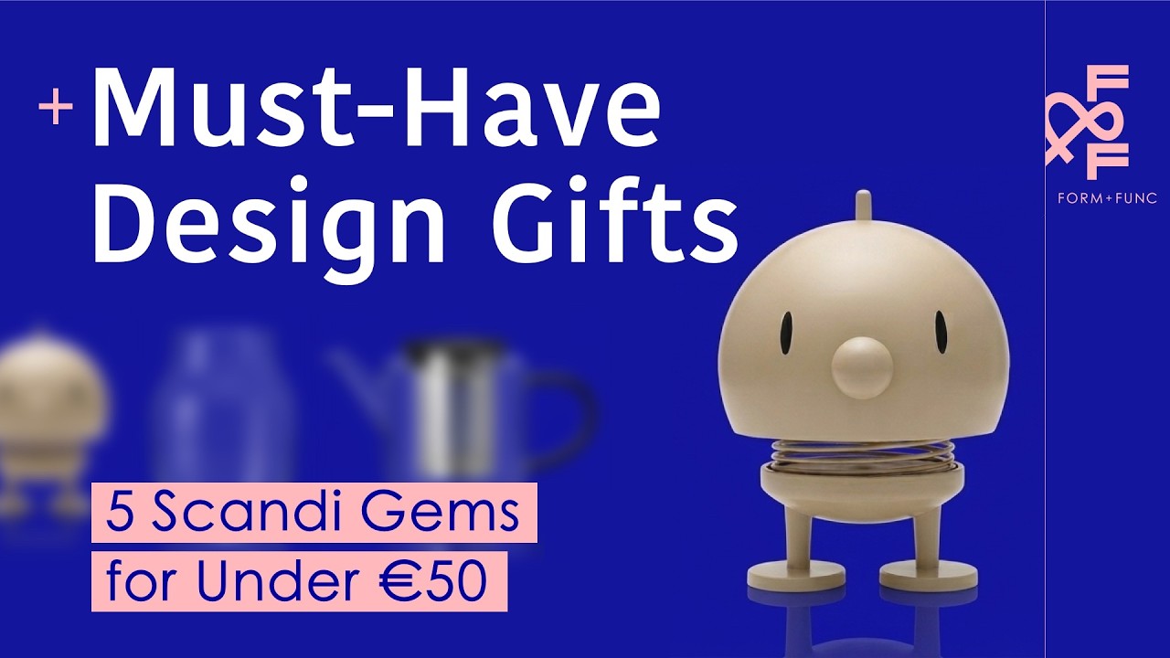 5 Must-Have Scandi Design Gifts for €50 or Less