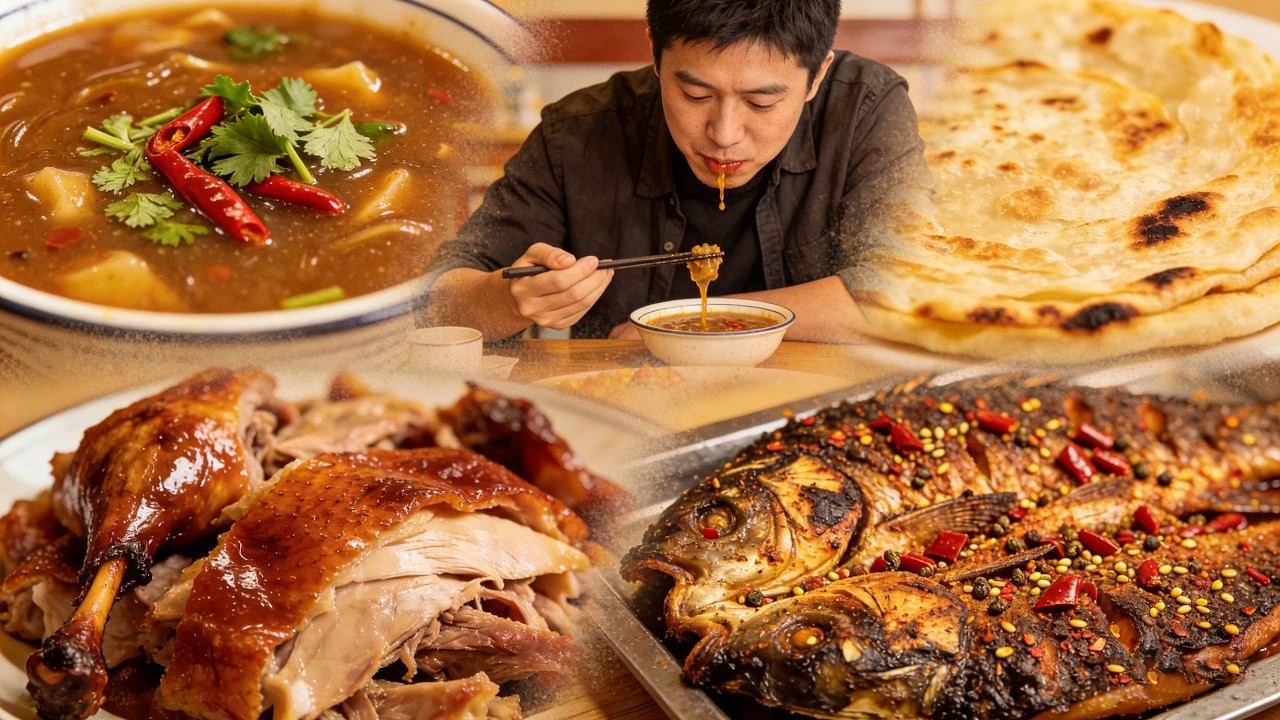 探店中国八大菜系之母！地道河南菜，老师傅一做就是30年，胡辣汤、烤鸭、烙饼，吃过的都说好！ 【京城美食地图】