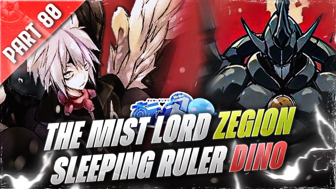 P80 - Vol 16 - The Mist Lord Zegion VS Sleeping Ruler Dino - Tensei Slime  #tensura #Rimuru