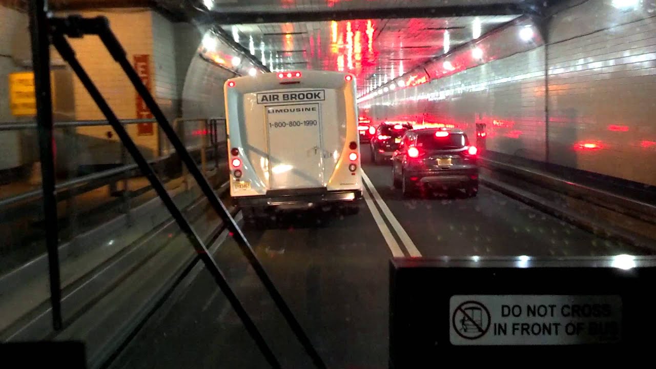 New Jersey Transit HD: Riding MCI D4000 on Route 320; North Bergen to PABT via Express Bus Lane