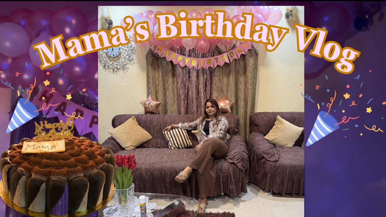 Mama’s Birthday Special Vlog| Goan Vlogger | THE CHANEL EFFECT
