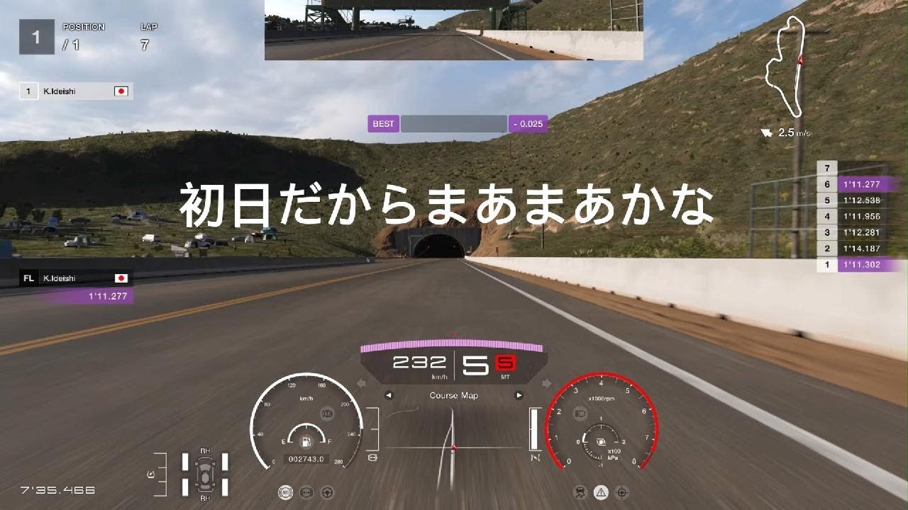 [GT7] デイリーレースB グランバレー・サウス 逆走 予選アタック