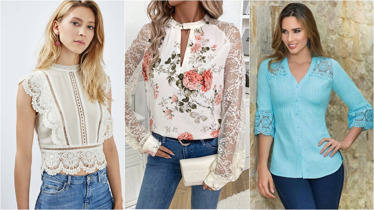 Moda 2026 BLUSAS BONITAS 100”Ideas De blusas bonitas MODELOS casuales 25/26 #fashion #shirts #style