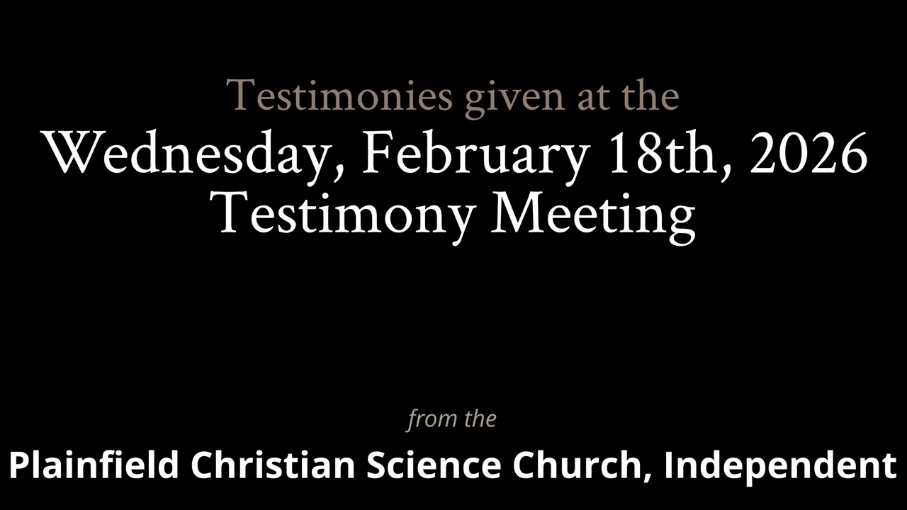 Testimonies from the Wednesday, February 18th, 2026 Meeting