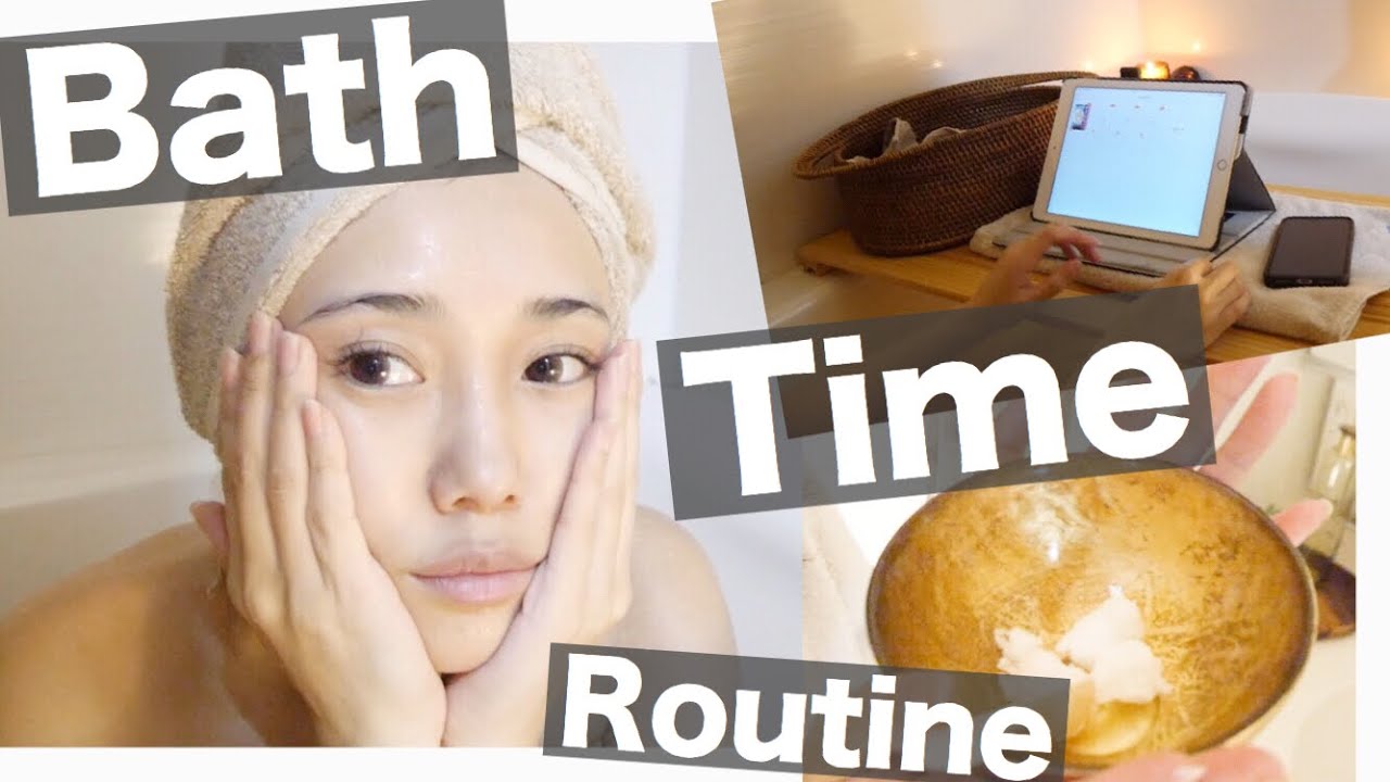 【バスタイムルーティン】入浴中のスキンケア、ヘアケア、ボディケア紹介！