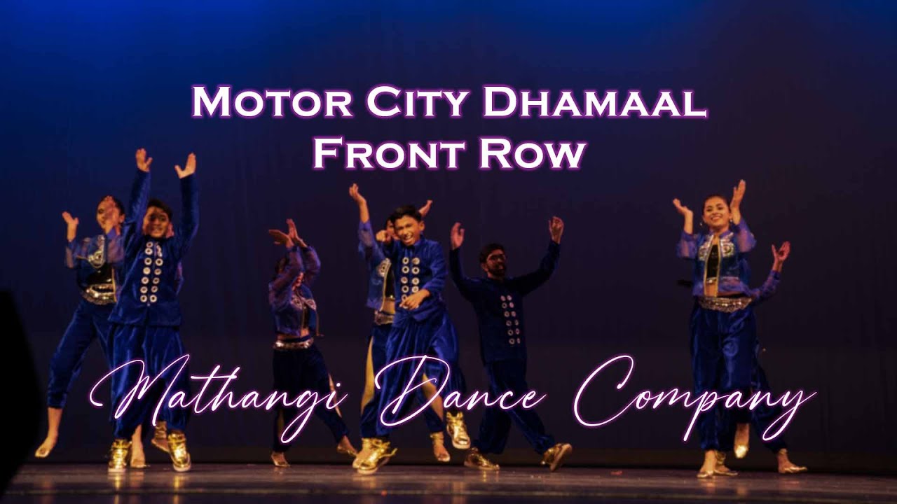 Mathangi Dance Company | Front Row | Motor City Dhamaal | AM Photography